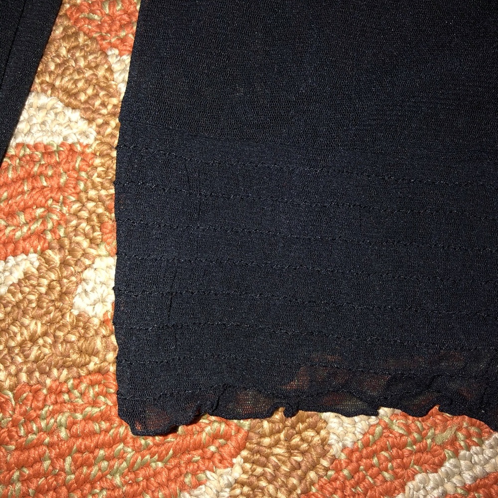 New York and company black see thru top - Picture 4 of 7